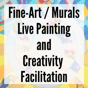 Fine-Art Murals Live Painting and Creativity Facilitation